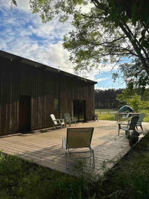 Cosy Cabane Boise Solaire, Balneo Bath Et Toilette Seche A La Ferme Mimizan-Plage Exterior foto